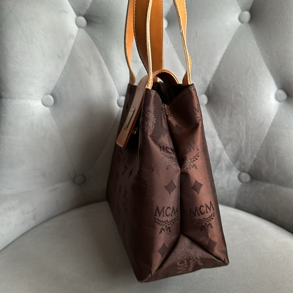 MCM Nylon Top Handle Bag - Picture 6 of 17